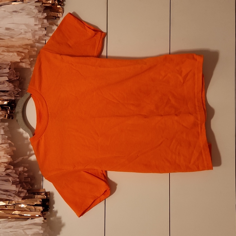 Orange Gildan Tee Shirt